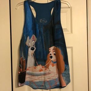 Disney Lady and the Tramp Tank Top